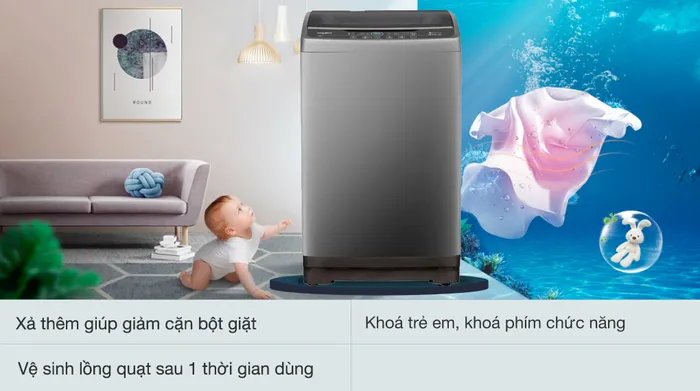 Tiện ích máy giặt